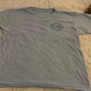 Light Blue Graphic T-Shirt